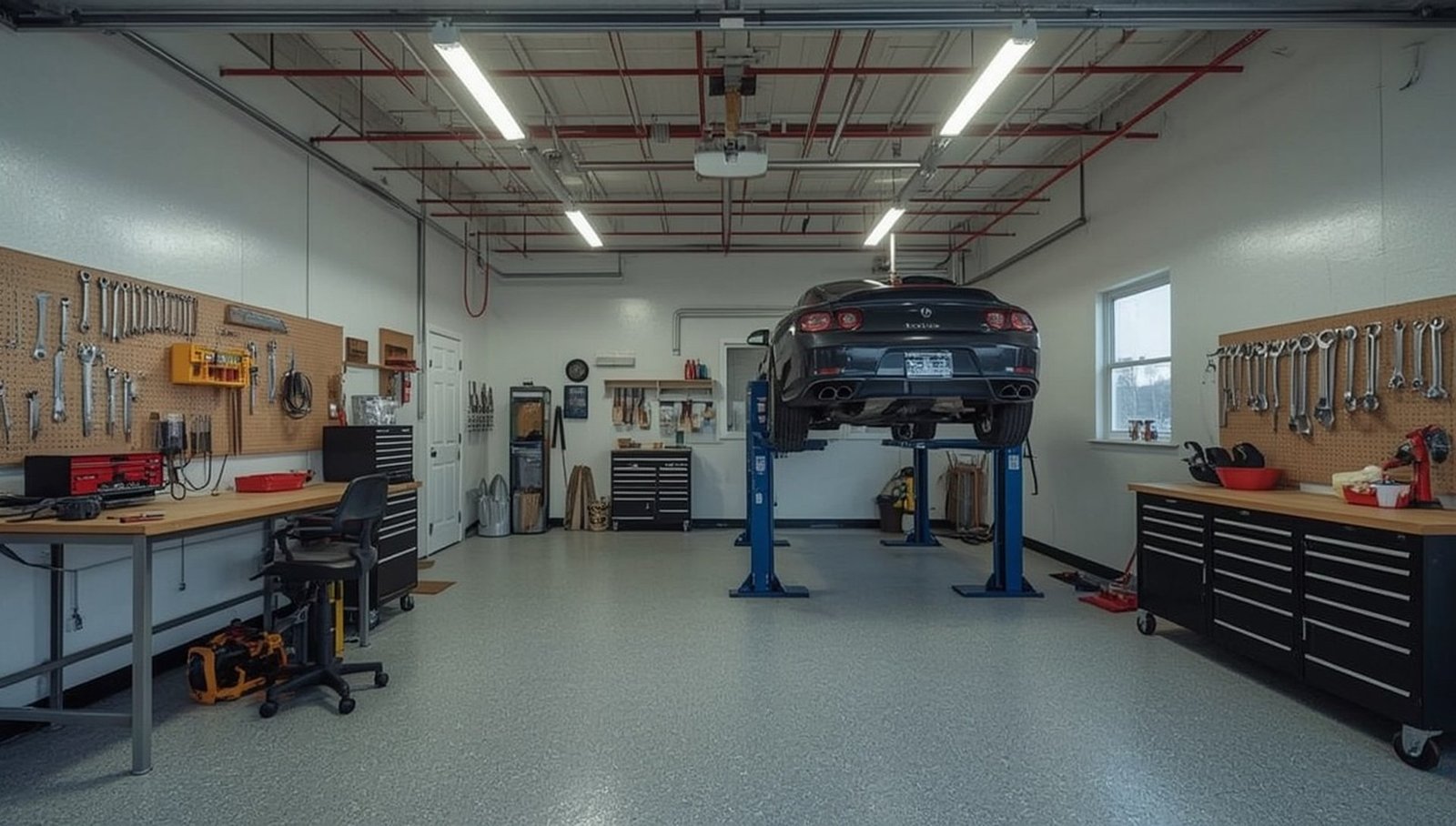 Wie richte ich eine Heimwerkstatt für Fahrzeuge ein?