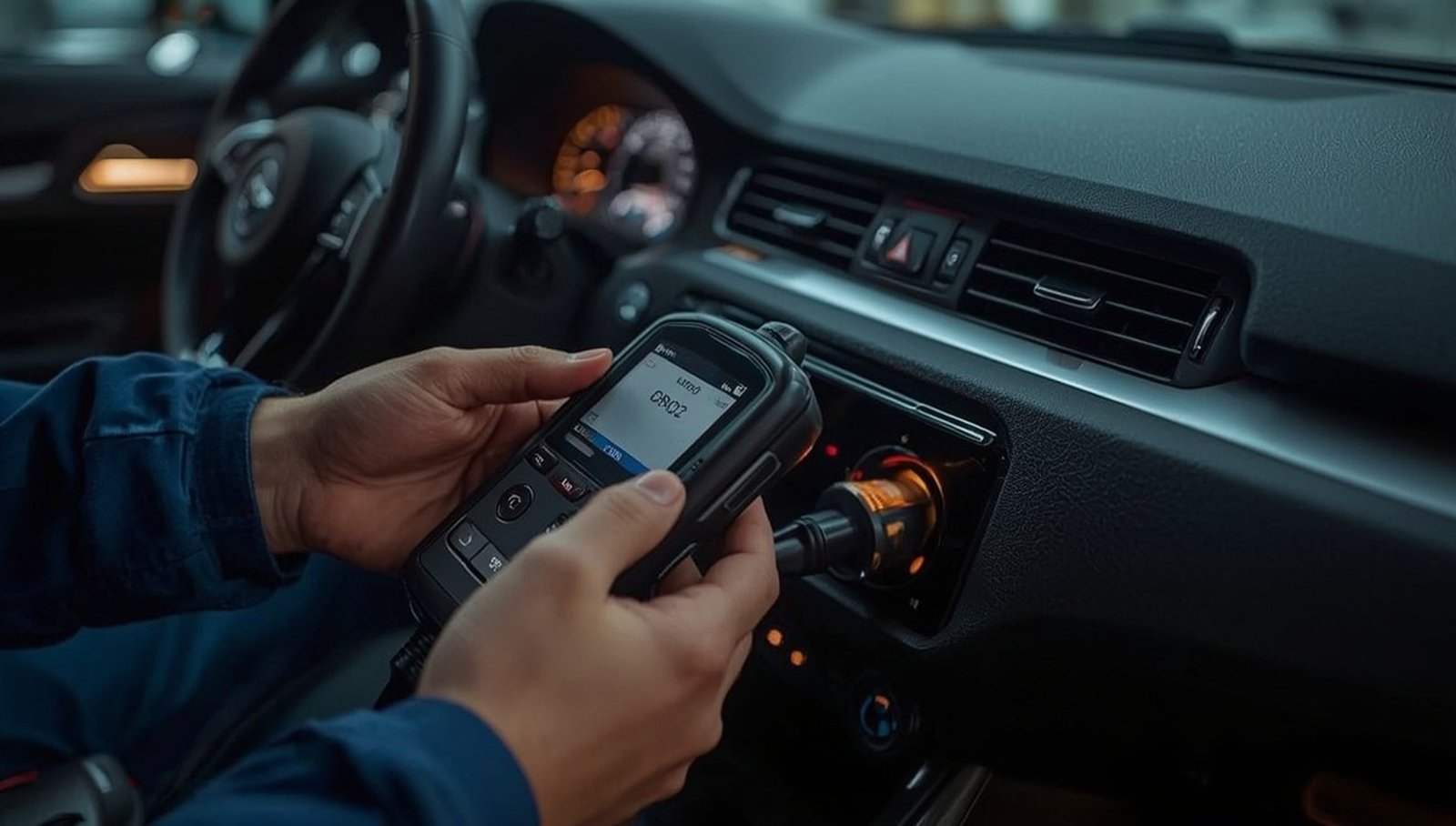 Wie lese ich Fehlercodes mit einem OBD2-Diagnosegerät aus?